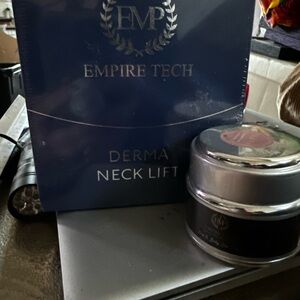 EMPIRE TECH Derma Neck Lift Cream - Blue and Silver